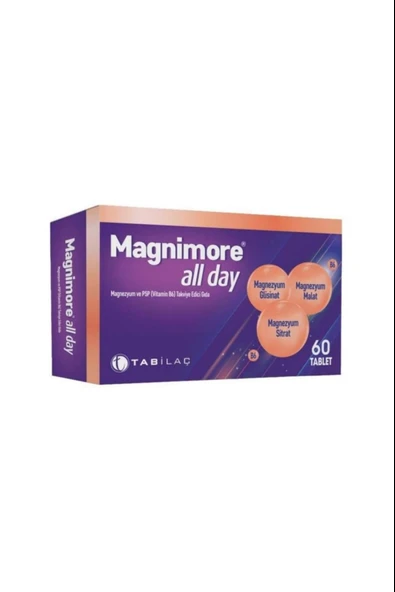 Magnimore All Day 60 Tablet ürün görseli 1