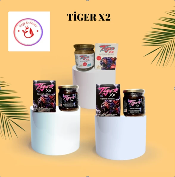 Tiger X2 Ginseng Macun Performans1 Ginseng Unisex Güç3 Etkili Kuvvet3 Gizli Gönderim 3 Paket 230 gr ürün görseli 1