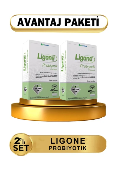 Ligone Probiyotik 30 Kapsül 2 Adet ürün görseli 1