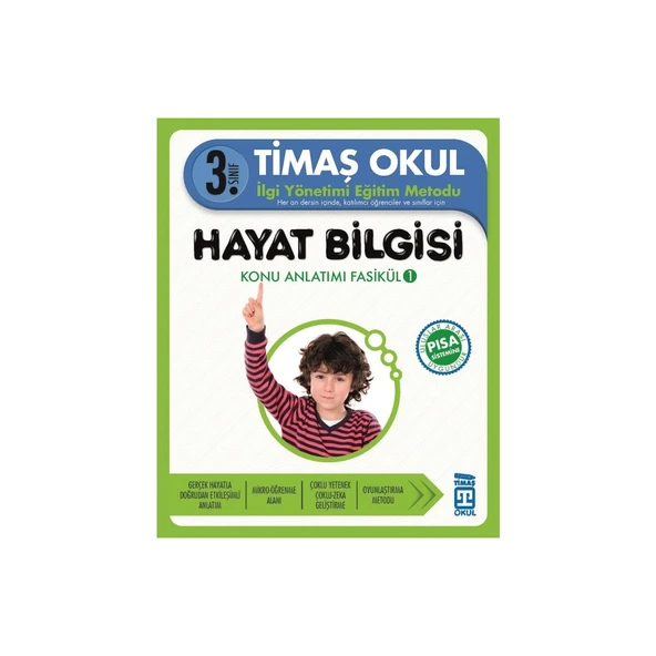 Timaş 3 .Sınıf Hayat Bilgisi K.A. ürün görseli 1