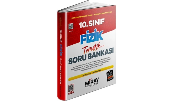 Miray 10. Sınıf Fizik Konu Özetli Tematik Soru Bankası ürün görseli 1