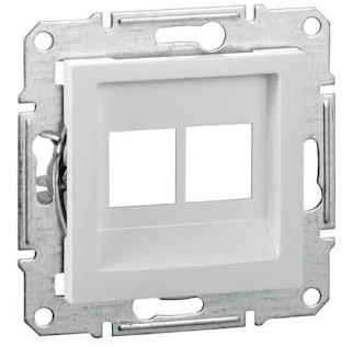 EPH4470521 ASFORA BEYAZ 2XRJ45 KONNEKTÖRSÜZ ürün görseli 1