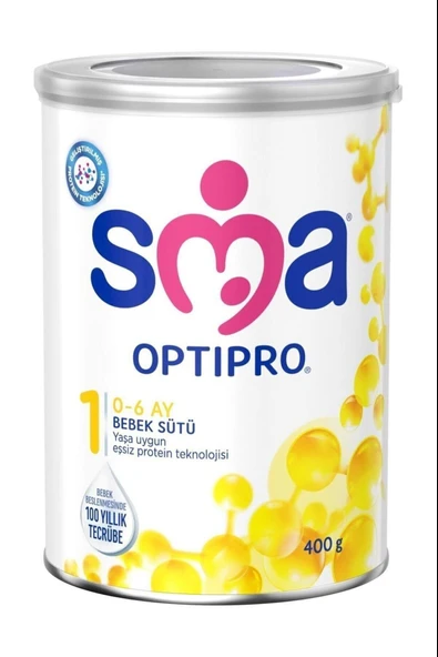 SMA Optipro 1 Bebek Sütü 400 gr ürün görseli 1