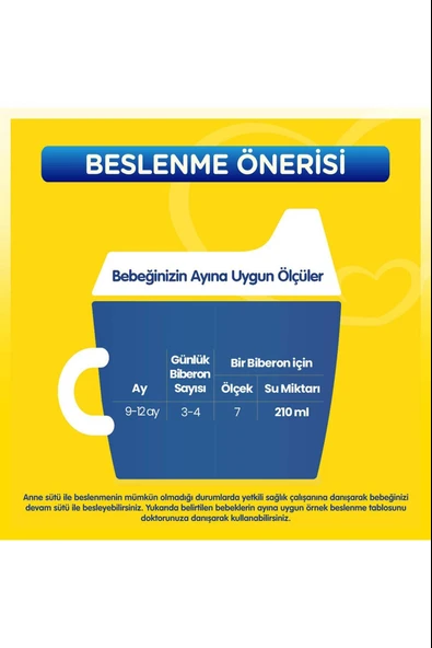 Bebelac 3 Devam Sütü 9 Ay+ 800 gr - Resim 2