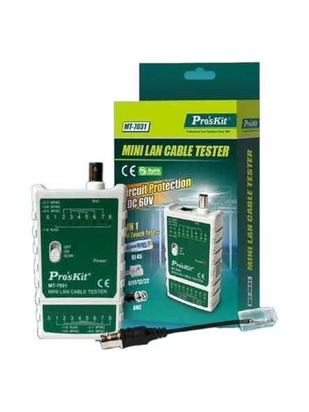 Proskıt Mt-7031 Kablo Test Cihazı ürün görseli 1