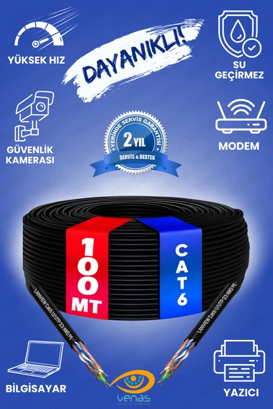 Venas 100 METRE CAT6 COMBO KABLO ürün görseli 1