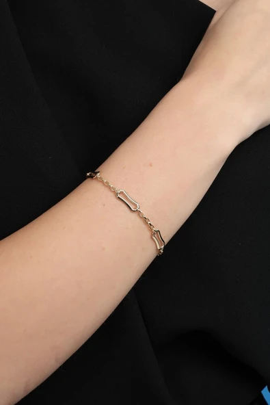 Forse Hallow Altın Bileklik 17-20 cm - Resim 2