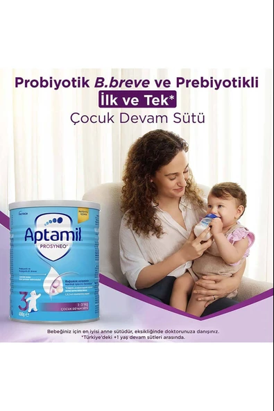 Aptamil Prosyneo 3 Bebek Sütü 400 gr - Resim 5
