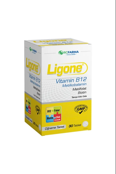 Ligone Vitamin B12 30 Çiğneme Tablet ürün görseli 1