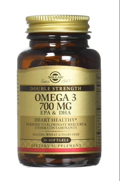 Solgar Omega-3 700 mg 30 Softgel ürün görseli 1