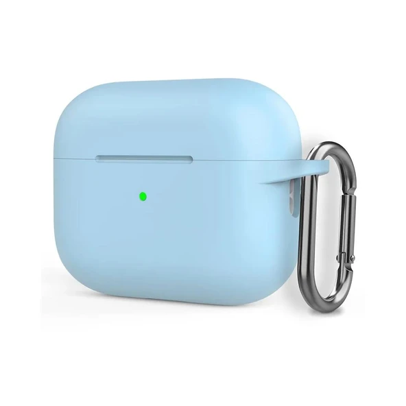 E2M AIRPODS 1-2 KILIF SENSE SİLİKON AÇIK MAVİ ürün görseli 1