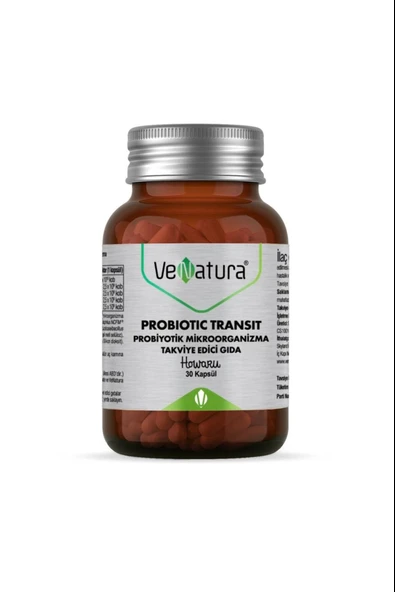 VeNatura Probiotic Transit Probiyotik Mikroorganizma 30 Kapsül ürün görseli 1