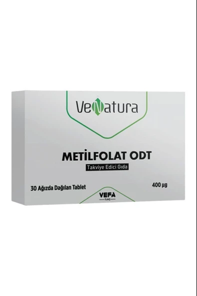 VeNatura Metilfolat Odt Ağızda Dağılan Tablet 30'lu ürün görseli 1
