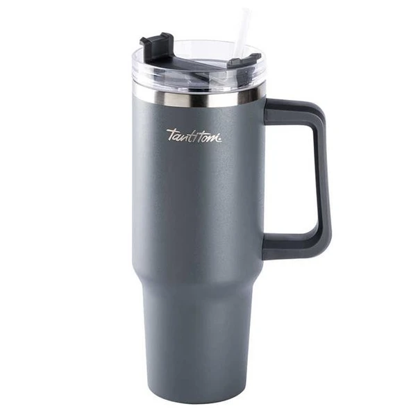 Tantitoni 020-01-move Füme Paslanmaz Çelik Pipetli Termos Bardak 1.2l ürün görseli 1