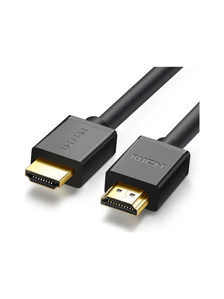 UGREEN 10111 HD104 UHD 4K Yüksek Hızlı Ethernet ve 2.0 HDMI Kablosu Siyah 15metre ürün görseli 1