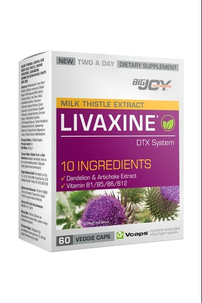 Suda Vitamin Livaxine Milk Thistle Extract 60 Kapsül ürün görseli 1