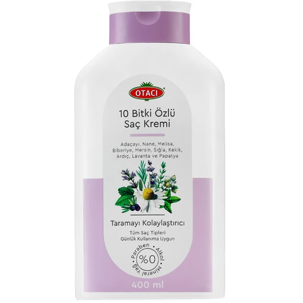 Otacı 10 Bitki Özlü 400 ml Saç Kremi ürün görseli 1