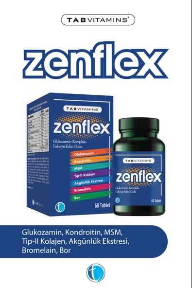 Tabvitamins Zenflex 60 Tablet ürün görseli 1