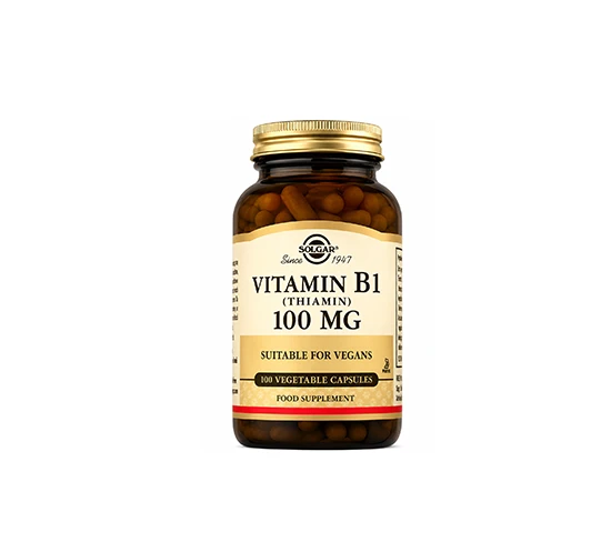 Solgar Vitamin B2 Riboflavin 100 mg 100 Kapsül ürün görseli 1
