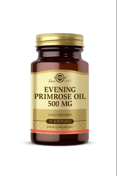 Solgar Evening Primrose Oil 500 Mg 30 Kapsül ürün görseli 1