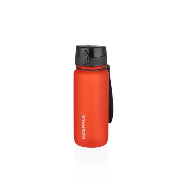 Uzspace 500ml Soft Touch Tritan Su Matarası Kırmızı ürün görseli 1