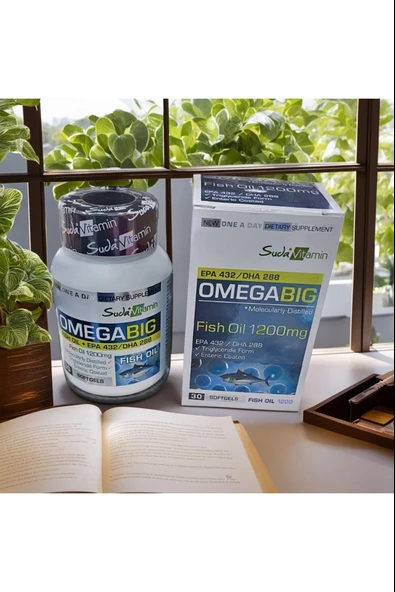 Suda Vitamin OMEGABIG 30 Softgel ürün görseli 1