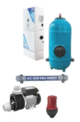 Dozon MAXI SET Havuz Ozon Sistemi 30g/h 1,2KW- 201/300m3-ToptancıyızBiz ürün görseli 1