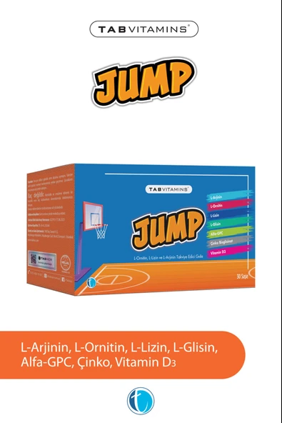 Tabvitamins Jump 30 Saşe ürün görseli 1