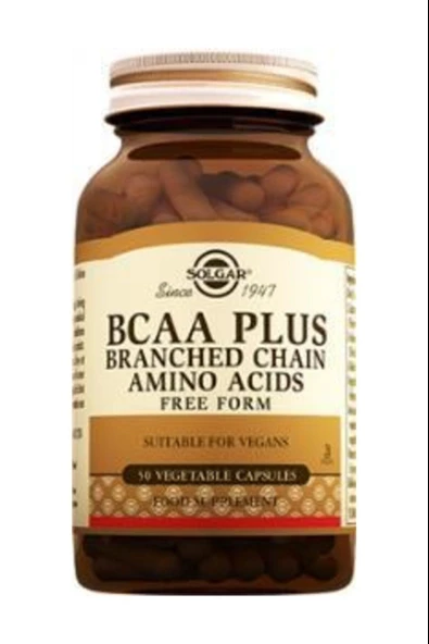 Solgar BCAA Plus 50 Kapsül - Resim 3