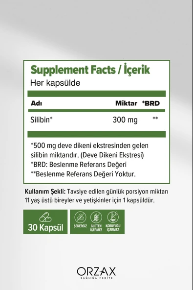 Ocean Milk Thistle 30 Tablet - Resim 2