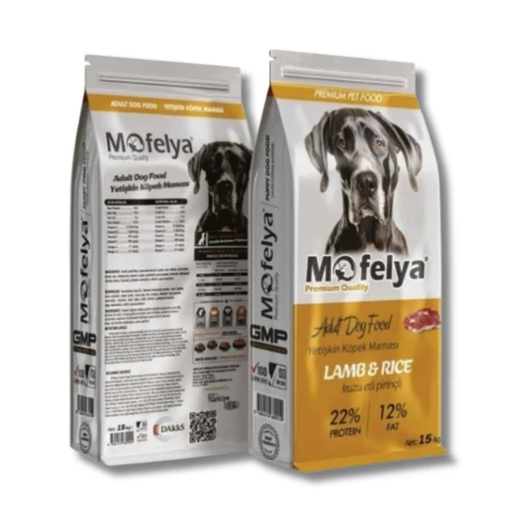 Mofelya Yüksek Proteinli Yetişkin Köpek Maması 15 Kg ürün görseli 1