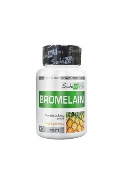 Suda Vitamin Bromelain 500 Mg 60 Tablet ürün görseli 1