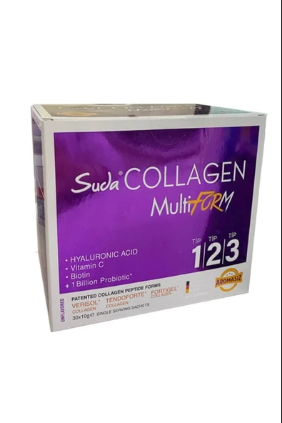 Suda Collagen Multiform Aromasız 10 gr x 30 ürün görseli 1