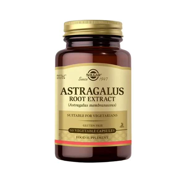 Solgar Astragalus Root Extract 60 Kapsül ürün görseli 1
