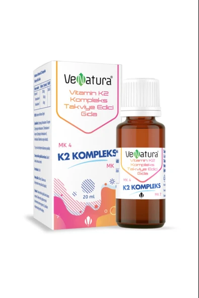 Venatura Vitamin K2 Kompleks Damla 20 ml ürün görseli 1