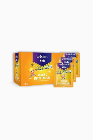Venatura Kids Vitamin C 30 Saşe ürün görseli 1