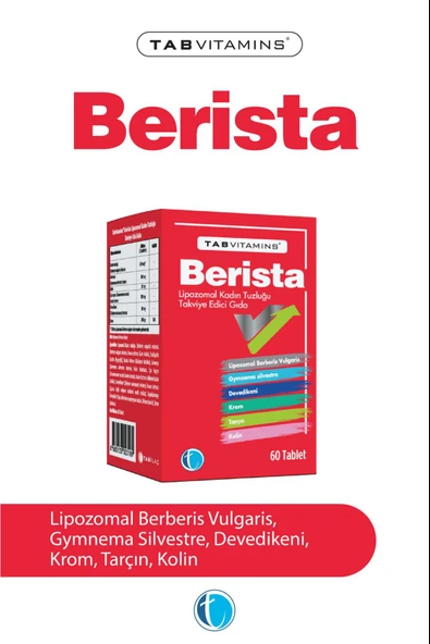 Tabvitamins Berista 60 Tablet ürün görseli 1