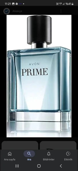 AVON PRIME ERKEK PARFUM 75 ML ürün görseli 1