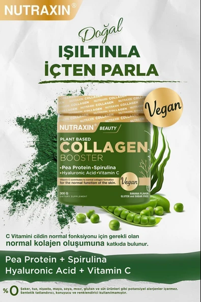 Nutraxin Vegan Collagen Booster 300 gr - Resim 2