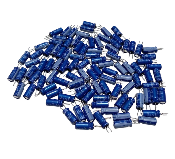 100 Adet 10uF 50V Elektrolitik Kondansatör 5x11mm - Kısa Bacaklı ürün görseli 1