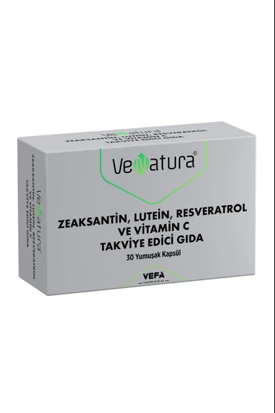 Venatura Zeaksantin Lutein Resveratrol Vitamin C 30 Kapsül ürün görseli 1