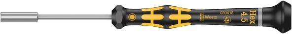 Wera 1569 ESD Kraftform Micro Lokmabaş Tornavida, 4.5 x 60 mm ürün görseli 1