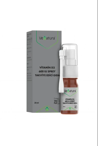 Venatura Vitamin D3 600 IU Sprey 20 ml ürün görseli 1