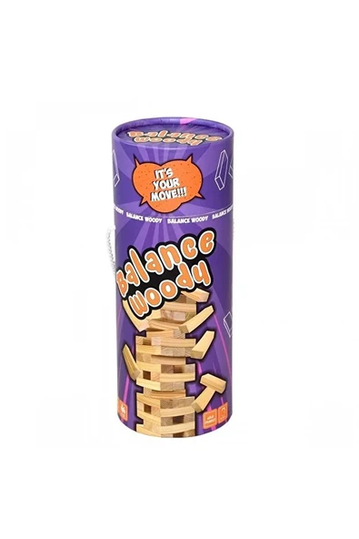LEBRON Balance Woody Rulo Kule Oyunu Ahşap Denge Jenga Oyunu ürün görseli 1