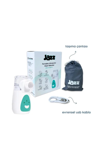 jazz Taşınabilir (ULTRASONİC) Mesh Nebulizatör ürün görseli 1