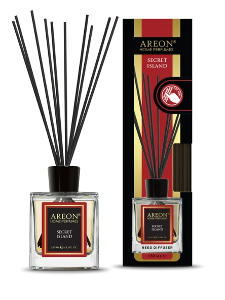 Areon Lux Secret Island 150 Ml Bambu Çubuklu Oda Kokusu ürün görseli 1