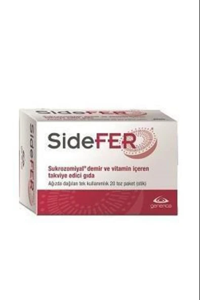Sidefer 20 Toz Paket ürün görseli 1