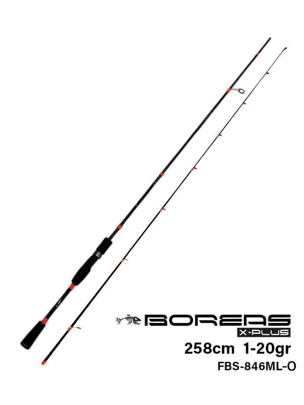 Fujin Boreas 258cm 1-20gr Orange LRF Kamışı ürün görseli 1