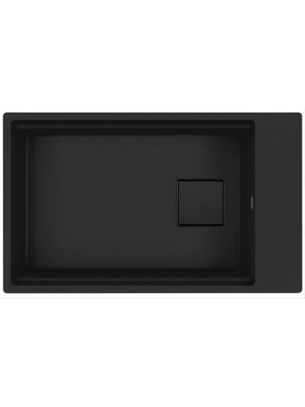 Franke KNG 110-62 Matt Black Granit Eviye ürün görseli 1