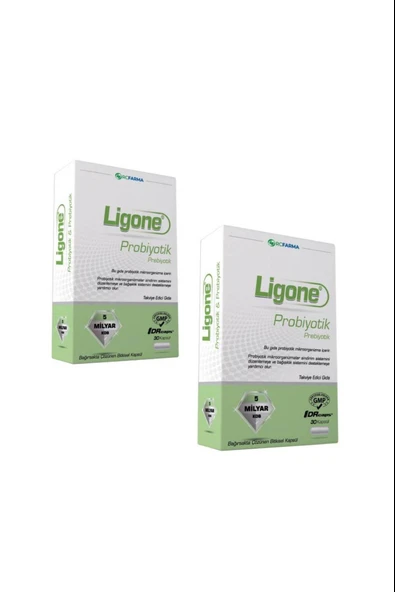 Ligone Probiyotik 30 Kapsül 2 Adet ürün görseli 1